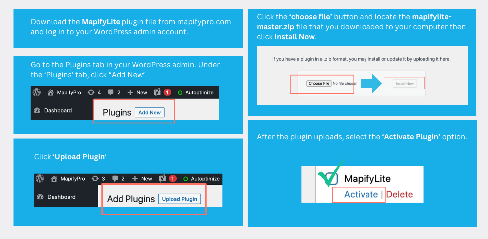 How to Install MapifyPro WordPress Map Plugin 